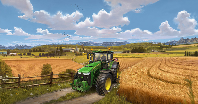 Drei weitere Landwirtschafts-Simulator-DLCs bis Ende 2020 - und für 2021 kündigt Giants Software die Fortsetzung der Serie an (Abbildung: Astragon Entertainment)