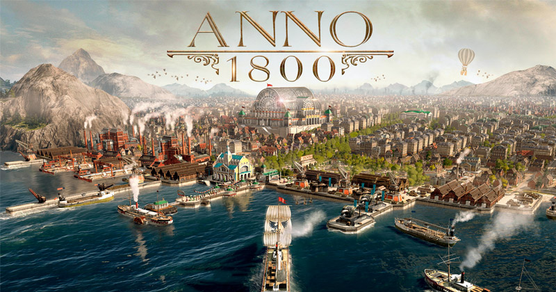 Meistverkauftes PC-Spiel 2019 in Deutschland laut GfK: Aufbauspiel "Anno 1800" (Abbildung: Ubisoft)
