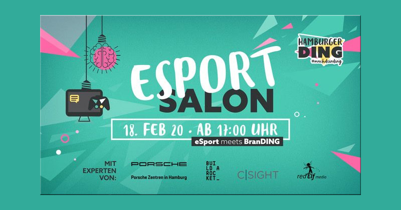 Der eSport Salon 2020 steigt am 18. Februar in Hamburg (Abbildung: Veranstalter)