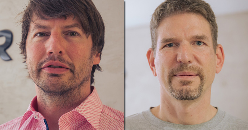 Zwei der fünf Yager-Gründer: Timo Ullmann und Philipp Schellbach (Foto: Yager)