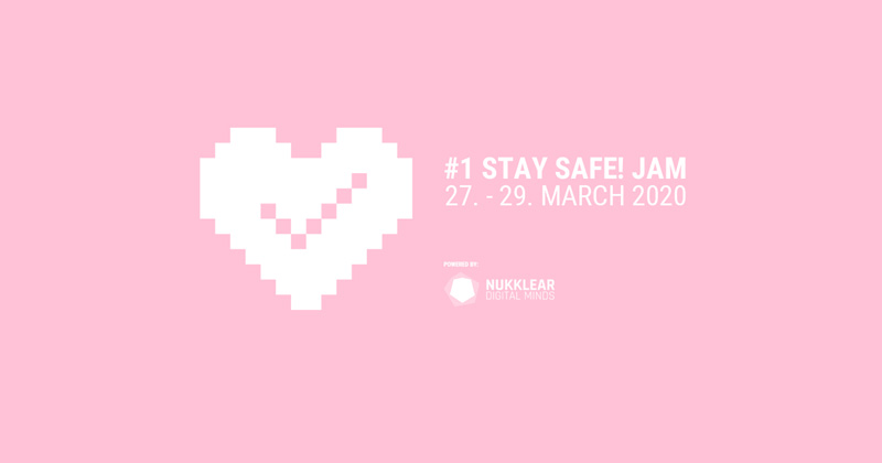 Gemeinsam gegen das Coronavirus: Der Stay Safe Jam steigt vom 27. bis 29. März (Abbildung: Nukklear Games)