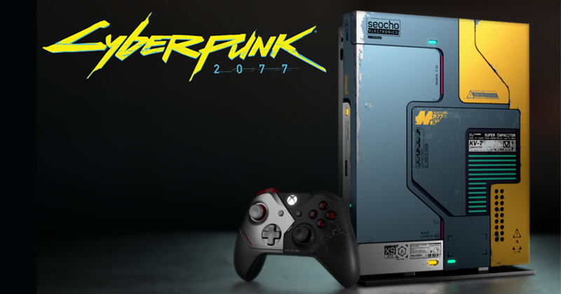 Der Xbox-Wireless-Controller der Cyberpunk-2077-Edition ist auch separat erhältlich (Abbildung: Microsoft)