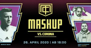 MashUp vs Corona am 26.4.2020 mit Marco Reus, Standartskill und Timo Werner (Abbildung: MediaTotal)