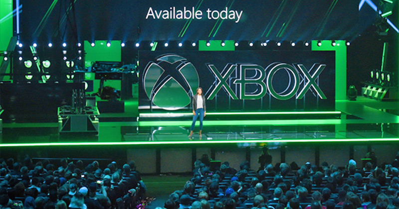 Eines von vielen Microsoft-Events: das traditionelle Xbox E3-Briefing in LA (Foto: Microsoft / Casey Rodgers)