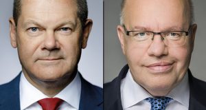Finanzminister Olaf Scholz (SPD) und Wirtschaftsminister Peter Altmaier (CDU) - Fotos: BMF / Phototek / Thomas Koehler / BPA/Steffen Kugler