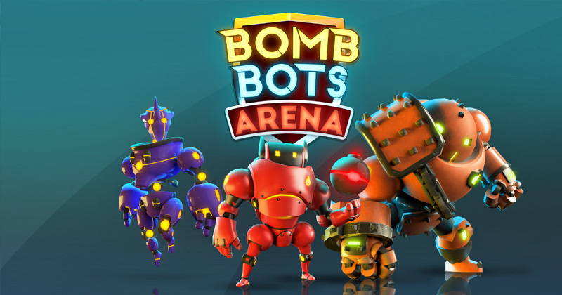 Ab 1.6. bei Steam und in den Appstores: "Bomb Bots Arena" (Abbildung: Tiny Roar)