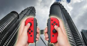 Dunkle Wolken über Kuala Lumpur: Der Corona-Lockdown in Malaysia bremst die Nintendo-Switch-Produktion aus (Fotos: Nintendo, GamesWirtschaft)