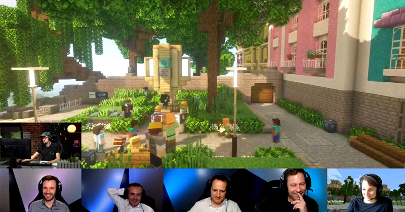 Szene aus dem Livestream zum virtuellen Game-Sommerfest 2020 (Abbildung: Game)