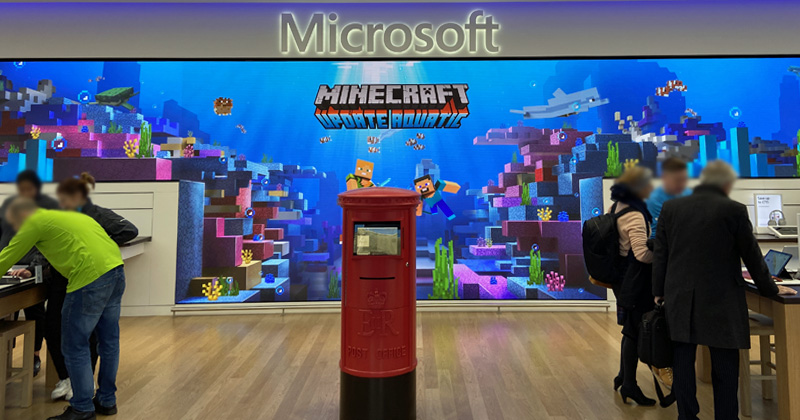 Die Filiale in London bleibt als einer von weltweit nur vier Microsoft Stores erhalten (Foto: GamesWirtschaft)