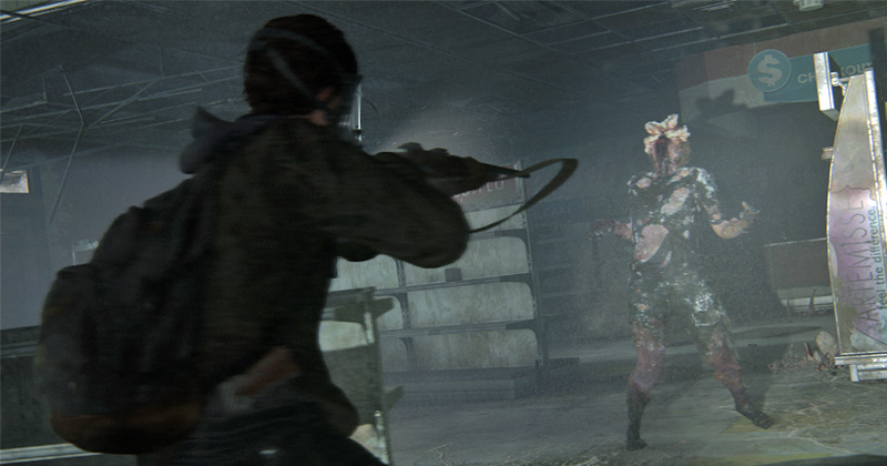 "The Last of Us Part 2" Tipps: Ein Nahkampf mit diesen Clickern ist üblicherweise aussichtslos (Abbildung: Sony Interactive)