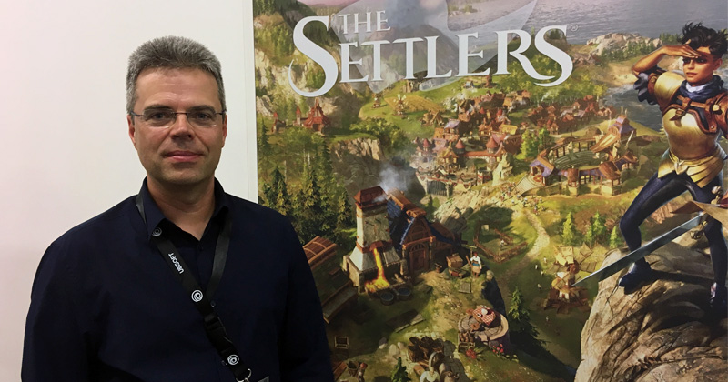 "Siedler"-Erfinder Volker Wertich ist auch diesmal Teil des Entwickler-Teams (Foto: GamesWirtschaft)