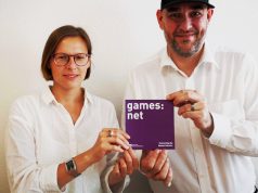 Maria Wagner übergibt die Leitung des Games:Net an Nachfolger Lars Vormann (Foto: Media:Net Berlin-Brandenburg)