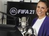 Sky-Moderatorin Esther Sedlaczek ist eine weitere Stimme in FIFA 21 (Foto: EA)