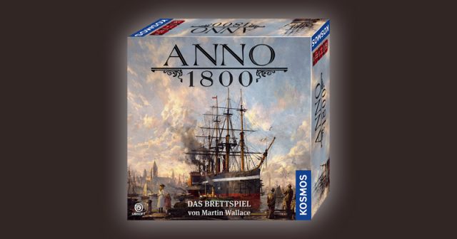 Erscheint am 21.10.2020: Anno 1800 - Das Brettspiel (Abbildung: Kosmos)