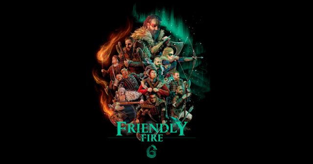Motive aus Assassin's Creed Valhalla stehen Pate für das offizielle Friendly Fire 6-Artwork (Abbildung: PietSmiet UG)