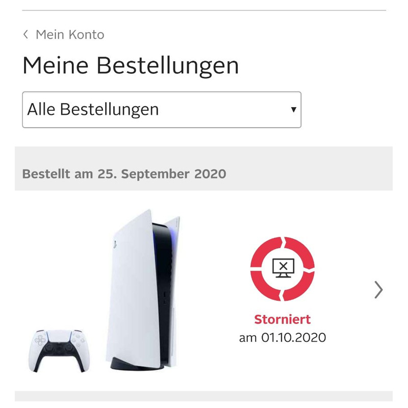 Im deutschen Einzelhandel kommt es zu nachträglichen Stornierungen von PlayStation-5-Vorbestellungen (Abbildung: Sony Interactive)