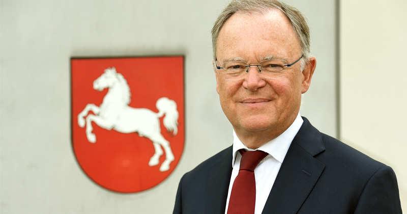 Niedersachsens Ministerpräsident Stephan Weil (SPD) - Foto: Niedersächsische Staatskanzlei / Holger Hollemann