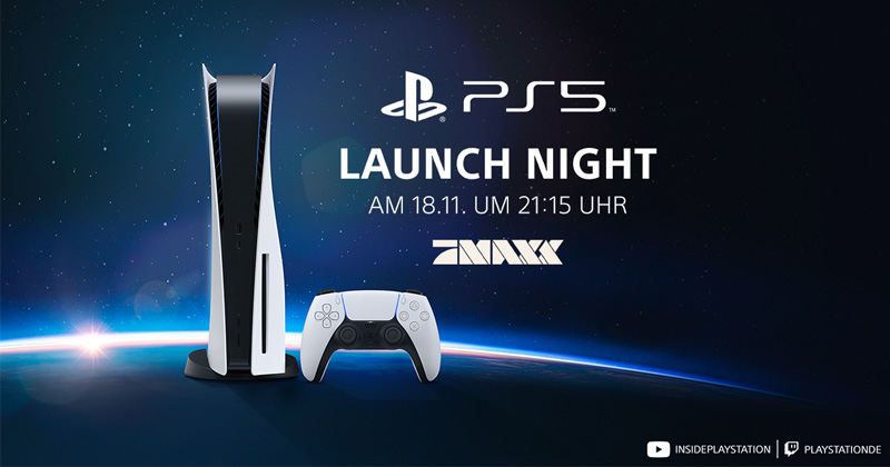 PS5 Launch Night am 18.11.2020 (Abbildung: Sony Interactive)