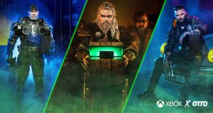 Xbox Series X-Promotion-Aktion: Maul Cosplay schlüpft für Microsoft und Otto in drei Games-Rollen (Fotos: Otto)