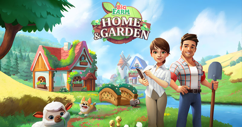 Big Farm: Home & Garden erscheint für iOS und Android (Abbildung: Goodgame Studios)