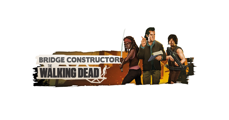 Seit 15.12.20 auch für PS5 verfügbar: Bridge Constructor: The Walking Dead (Abbildung: Headup)