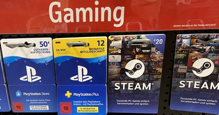 Gibt Es An Der Tankstelle Playstation Network Karten
