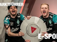 GamesWirtschaft Marktführer E-Sport / eSports (Update) GamesWirtschaft Marktführer E-Sport: Werder Bremen dominiert die Virtual Bundesliga (Foto: DFL / EA)