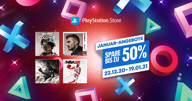 Die Januar-Angebote im PlayStation Store gelten bis 19. Januar 2021 (Abbildung: Sony Interactive)