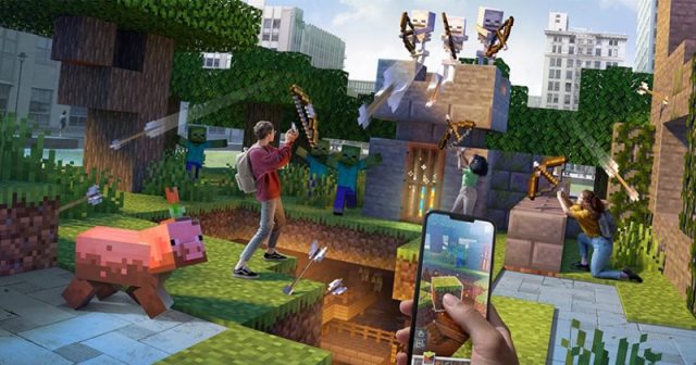 Minecraft Earth wird im Juni 2021 eingestellt (Abbildung: Microsoft)