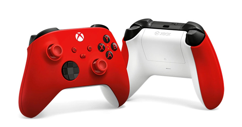 Xbox Wireless Controller Pulse Red für Xbox Series X / S und Windows 10 (Abbildung: Microsoft)