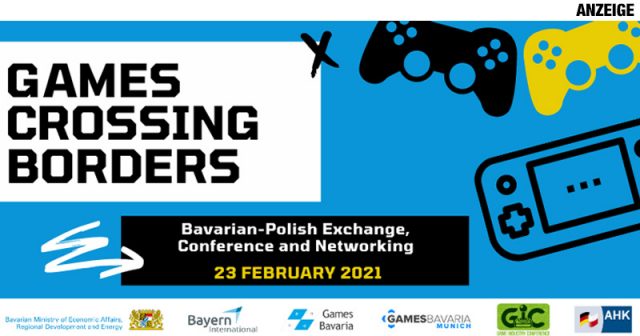 Games Crossing Border am 23. Februar: Jetzt für Games Pitch bewerben!