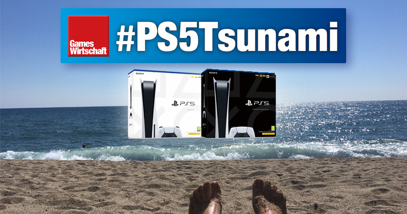#PS5Tsunami: Die erste PlayStation-5-Welle des Jahres 2021 rollt an (Fotos: GamesWirtschaft, Sony)