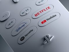 Spotify, YouTube, Netflix und Disney+ sind auf der neuen PS5-Fernbedienung 'vorinstalliert' (Abbildung: Sony Interactive)