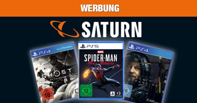 Top-Games zum Top-Preis: Die PlayStation-Oster-Angebote jetzt bei Saturn!