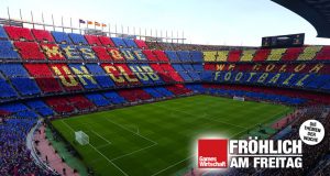 Der FC Barcelona gehörte zu den Gründungsmitgliedern der umstrittenen Super League (Abbildung: Konami Digital Entertainment)