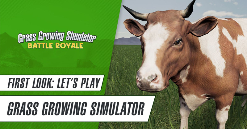 Nur für PC erhältlich: der Grass Growing Simulator von Giants Software