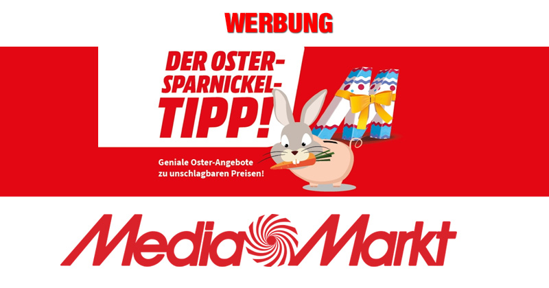 Die Angebote beim Oster-Sparnickel-Tipp von MediaMarkt gelten bis 11. April 2021 (Abbildung: MediaMarkt)