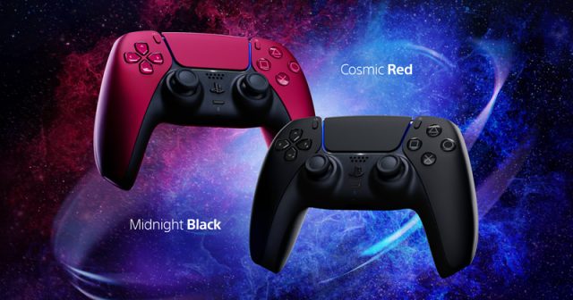 Ab 18. Juni im Handel: PlayStation 5 DualSense Controller in Rot und Schwarz (Abbildung: Sony Interactive)