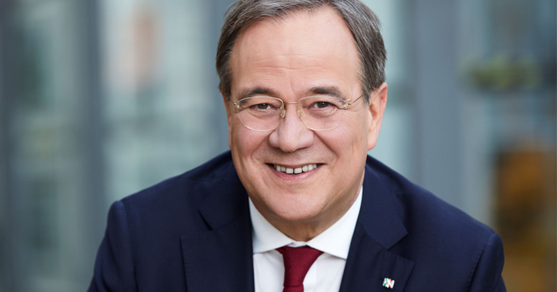 Armin Laschet ist Spitzenkandidat der CDU für die Bundestagswahl 2021 (Foto: CDU / Laurence Chaperon)