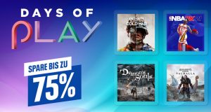 Während der Days of Play 2021 winken Rabatte von bis zu 75 Prozent (Abbildung: Sony Interactive)