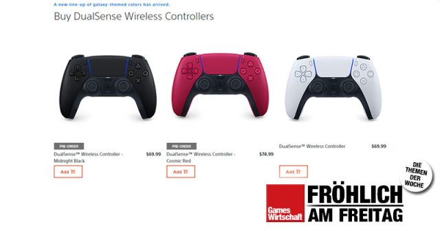 In den USA werden Konsolen, Controller & Co. bereits via PlayStation Direct vertrieben (Screenshot)