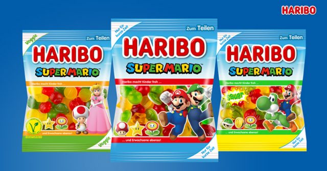 Haribo und Nintendo kooperieren für die Super Mario-Edition aus Fruchtgummi (Abbildung: Nintendo of Europe)