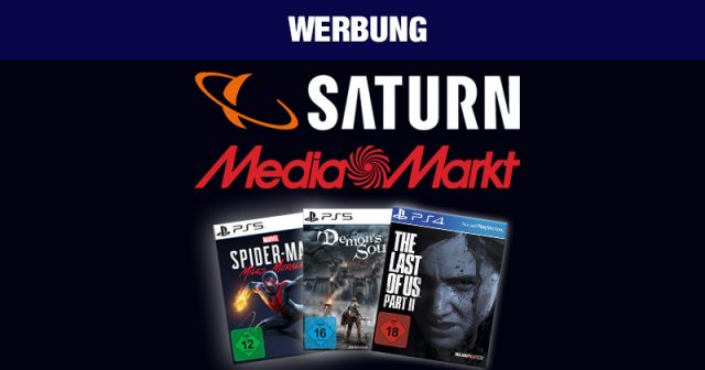 Werbung: Top-Games für PS4 und PS5 im Doppelpack bei MediaMarkt und Saturn (Abbildungen: Sony)