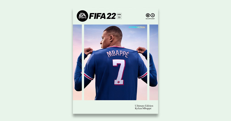 Wirbt für FIFA 22: Frankreichs Superstar Kylian Mbappé (Abbildung: EA)