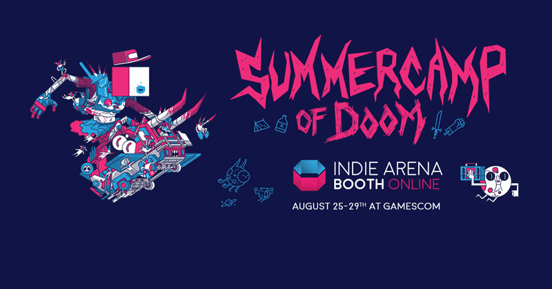 Motto der Indie Arena Booth Online 2021: "Summercamp of Doom" (Abbildung: Supercrowd Entertainment)