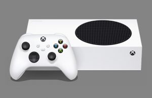 Die Xbox Series S kann flach oder hochkant platziert werden (Abbildung: Microsoft)