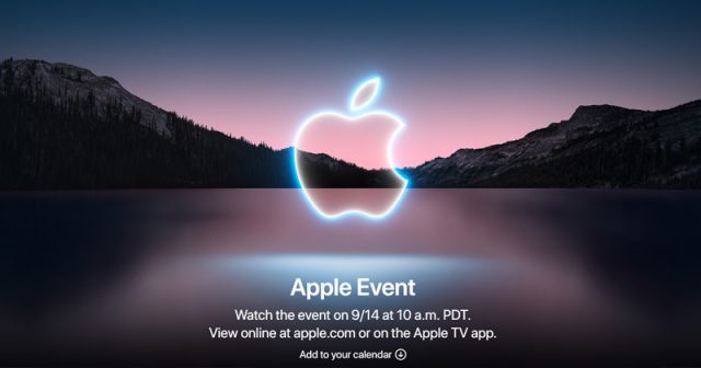 Kündigt Apple das iPhone 13 an? Für den 14. September ist eine Live-Präsentation geplant (Abbildung: Apple)