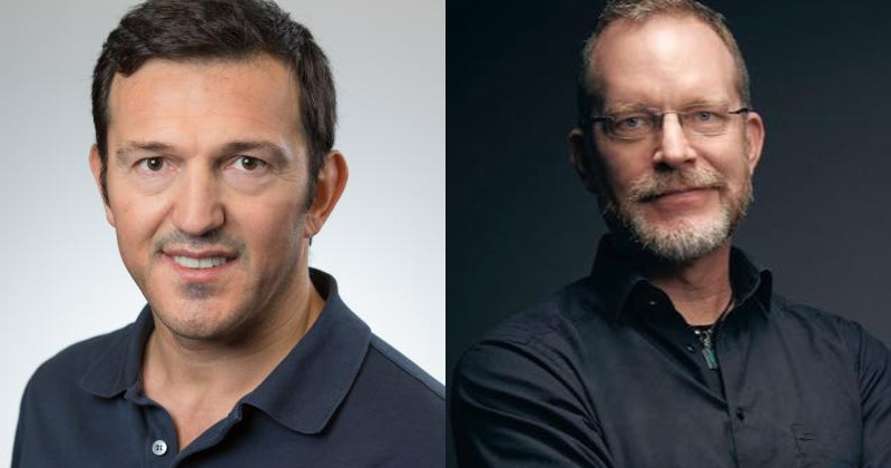 Crytek-Gründer Avni Yerli und Devcom-Chef Stephan Reichart schließen eine strategische Partnerschaft (Abbildungen: Devcom GmbH)