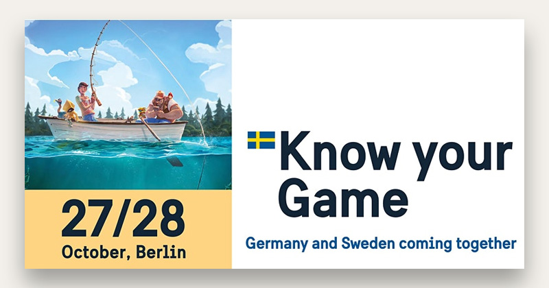 Know Your Game: Am 27. und 28. Oktober trifft sich die Games-Industrie in Berlin (Abbildung: Schwedische Botschaft)