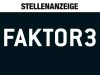 Stellenanzeige: (Junior) Berater*in Gaming & Entertainment (m/w/d) bei FAKTOR 3 in Hamburg